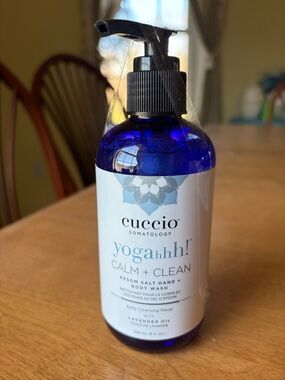 Cuccio Somatology Yogahhh! Calm + Clean Epsom Salt Hand and Body Wash 8 fl oz
